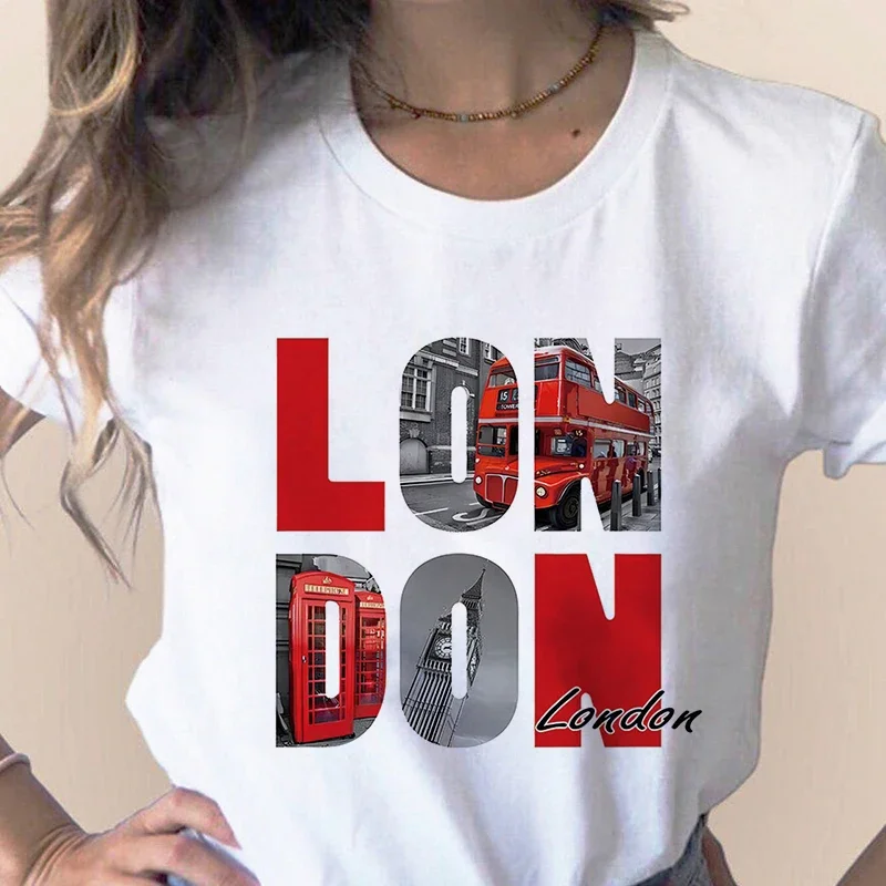Street Fashion London - Fashion City Printed T-shirt Paris London