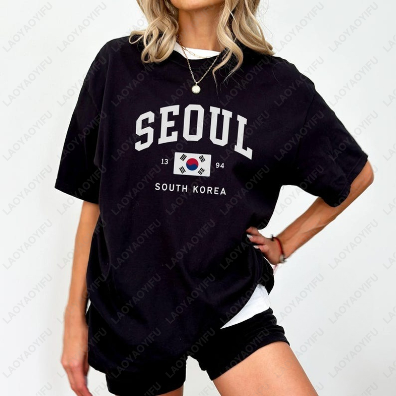 Seoul South Korean Flag Unisex - огляд і ціна Street Fashion Of Seoul