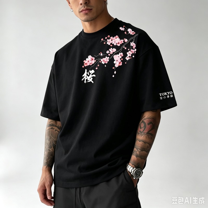 Sakura Tokyo Men’s Floral Kanj - огляд і ціна Street Fashion Asian