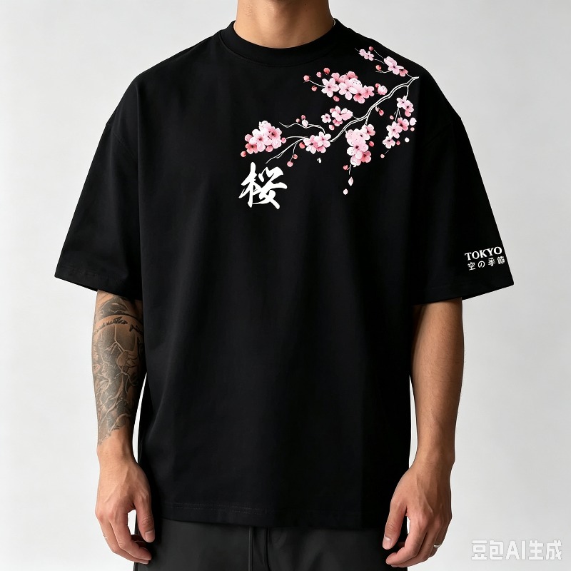 Sakura Tokyo Men’s Floral Kanj - огляд і ціна Street Fashion Asian