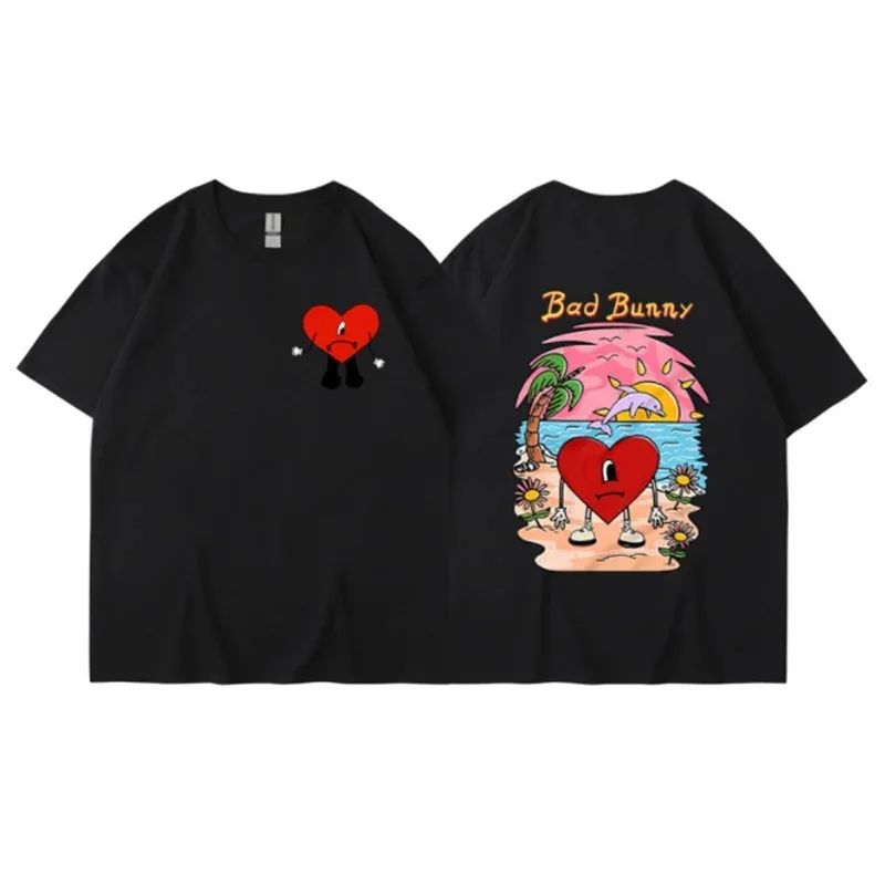 Asian Size Bad Bunny T-shirt W - огляд і ціна Street Fashion Asian