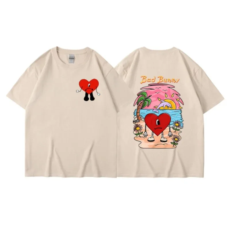 Asian Size Bad Bunny T-shirt W - огляд і ціна Street Fashion Asian