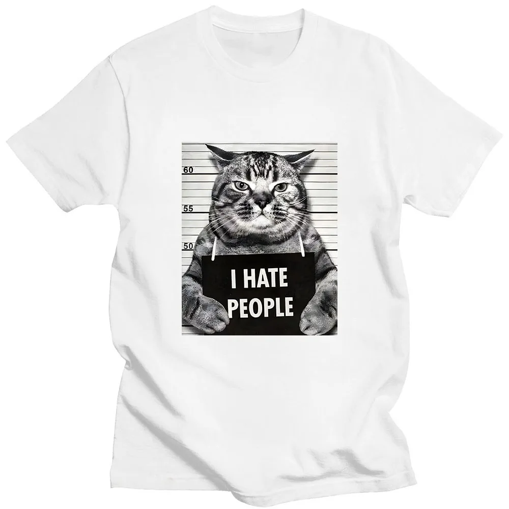Asian sizeI Meow Print T-shirt - огляд і ціна Street Fashion Asian