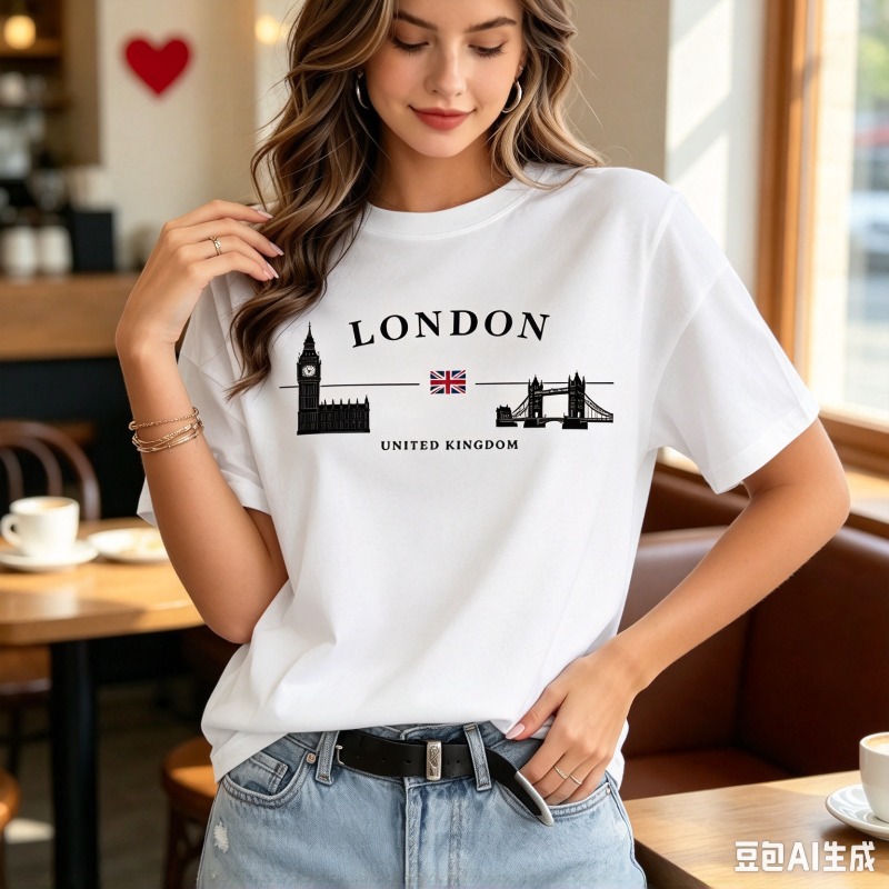 Women London City Graphic T-Sh - огляд і ціна Street Fashion London