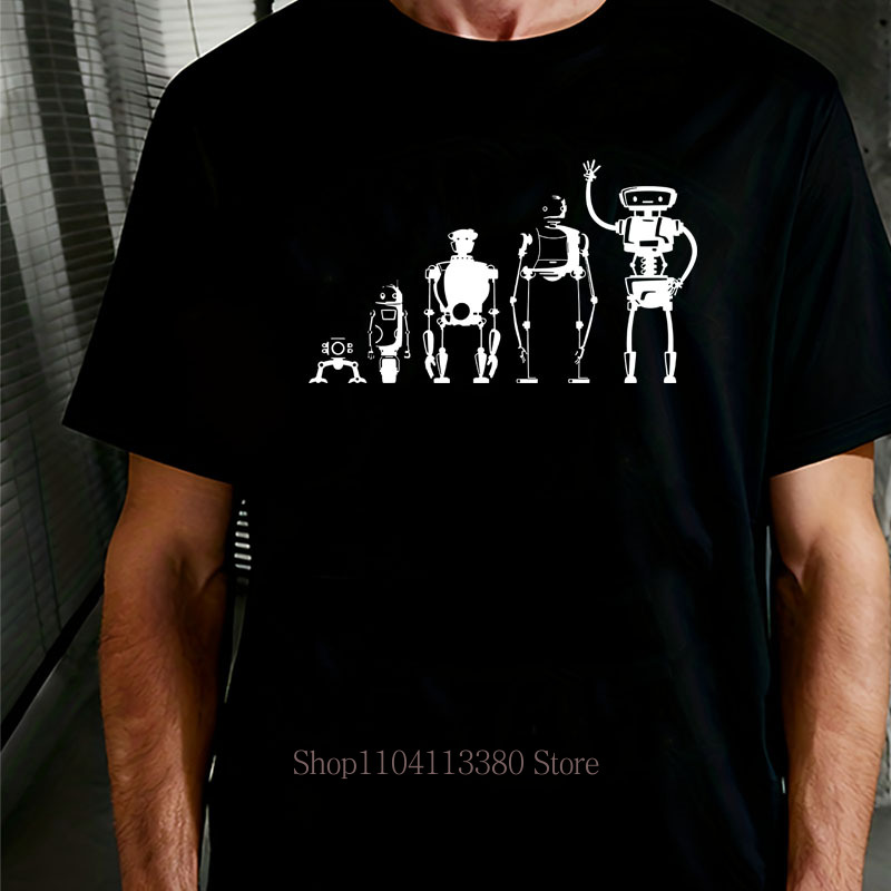 Robot Evolution Graphic Print  - огляд і ціна Street Fashion Evolution