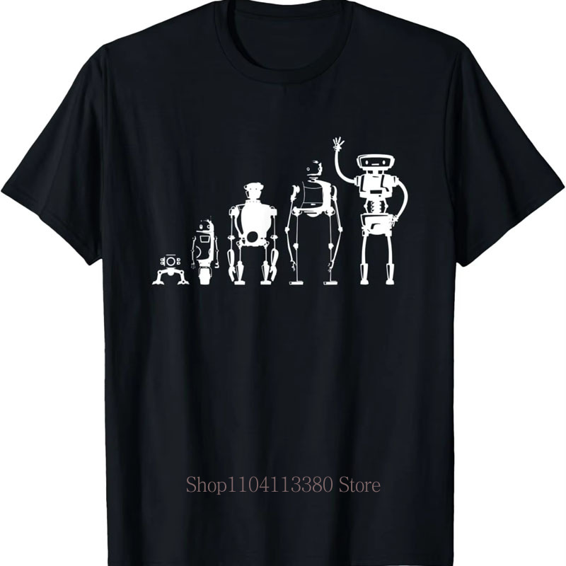 Robot Evolution Graphic Print  - огляд і ціна Street Fashion Evolution