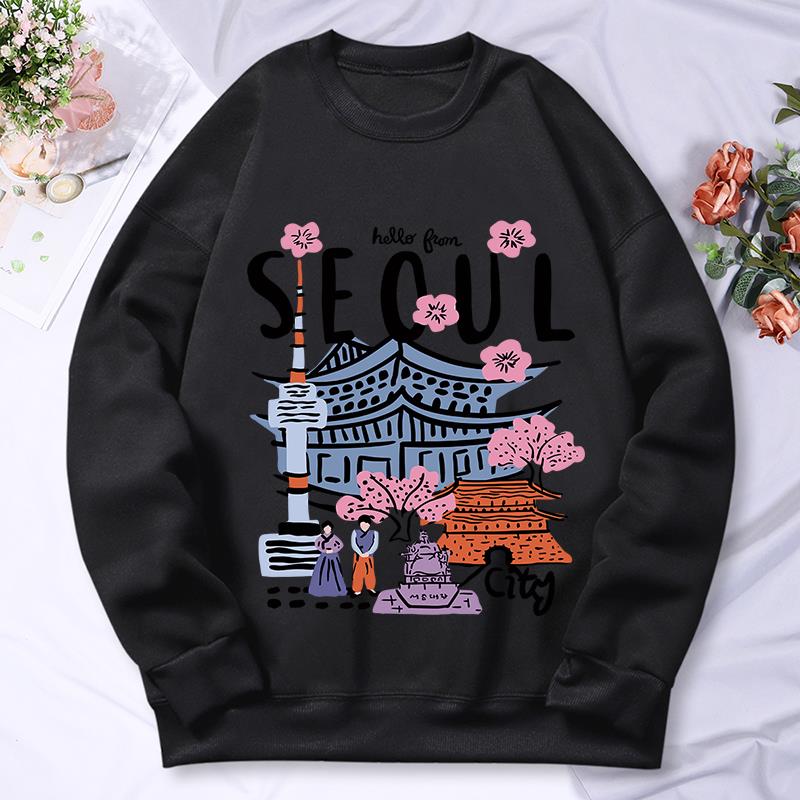 Seoul Beautiful Scenery Printi - огляд і ціна Street Fashion Of Seoul
