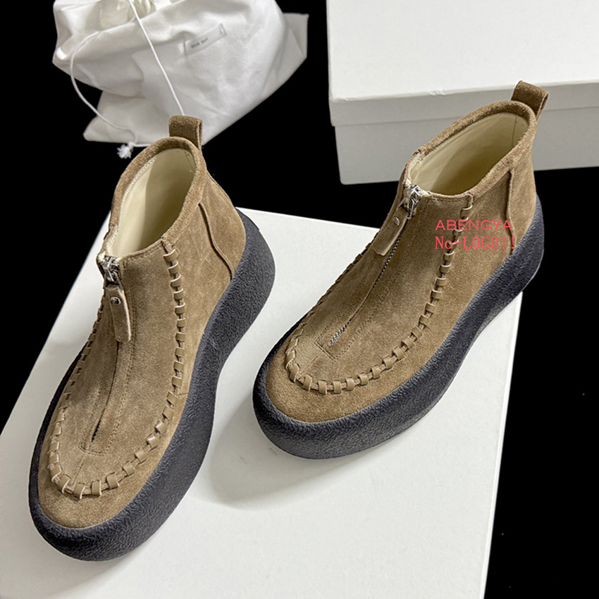 2025 Winter Suede Leather Plat - огляд і ціна Street Fashion Kids