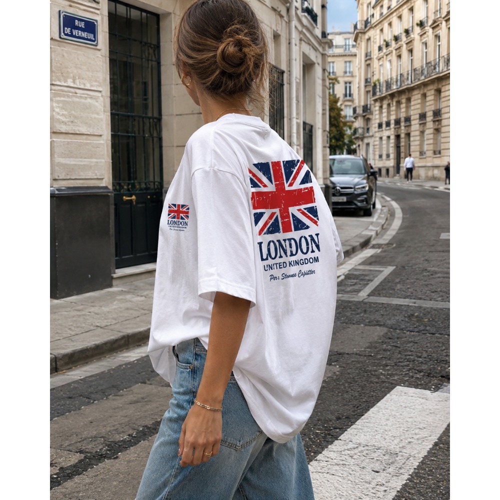 British Flag  London Graphic T - огляд і ціна Street Fashion London
