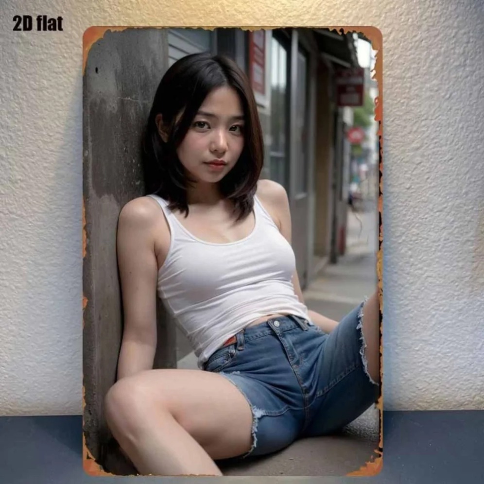 New Trendy HD Metal Wall Art - - огляд і ціна Street Fashion Asian