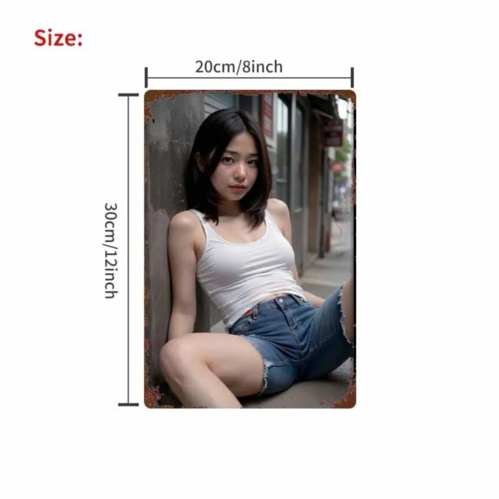 New Trendy HD Metal Wall Art - - огляд і ціна Street Fashion Asian
