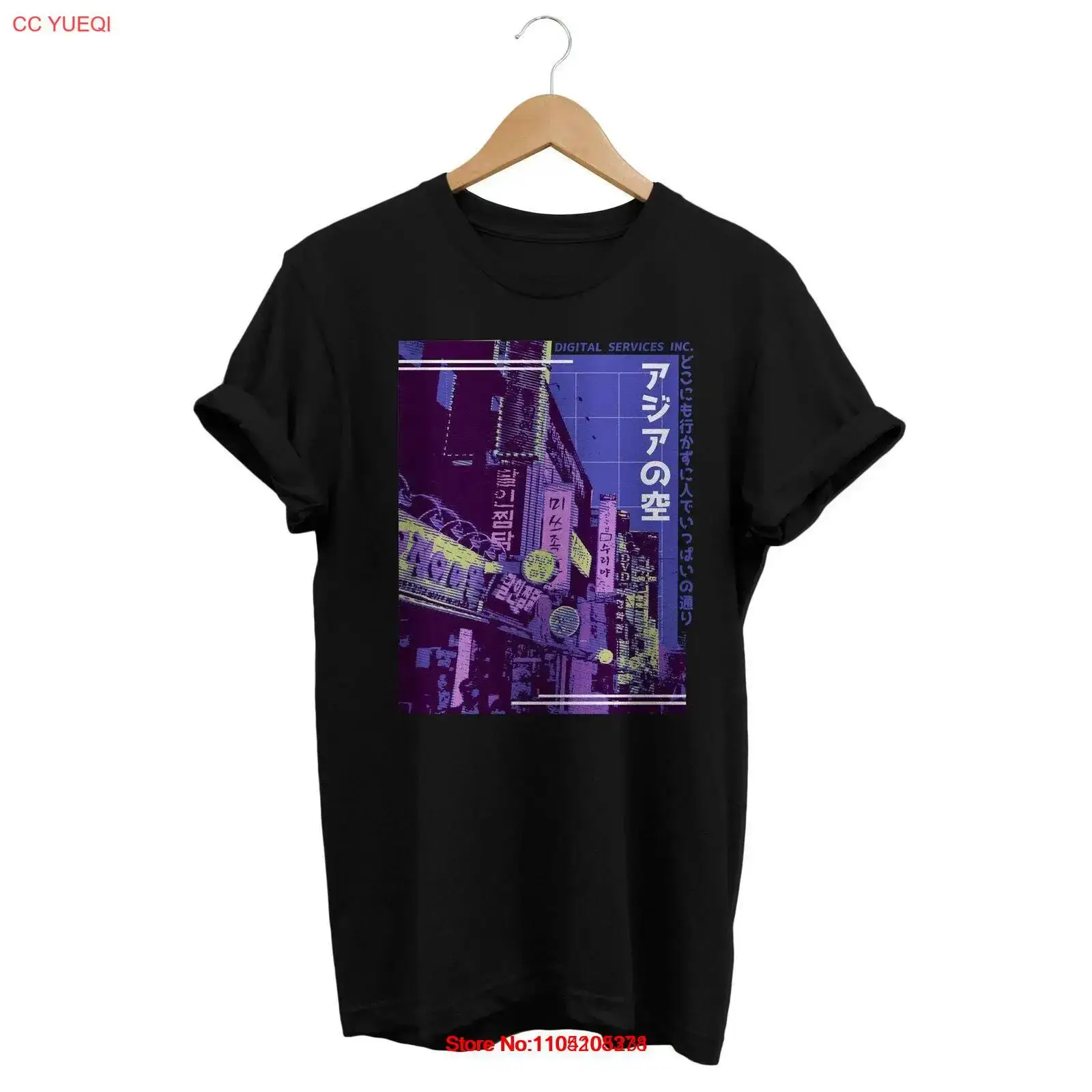 Synthwave Asian Street T Shirt - огляд і ціна Street Fashion Asian