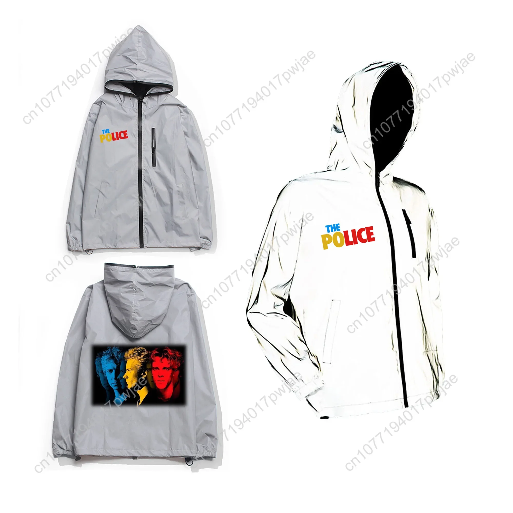 The Police Rock Band Reflectiv - огляд і ціна Reflective Jacket Running